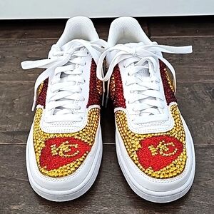 Kansas City Chiefs Women's Nike Custom Sneakers sz 6.5